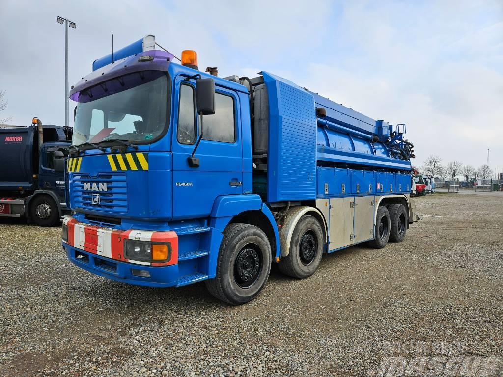 MAN FE460 8x4 Vaccum truck - Full Steel suspension Kombi vozila/ vakum kamioni