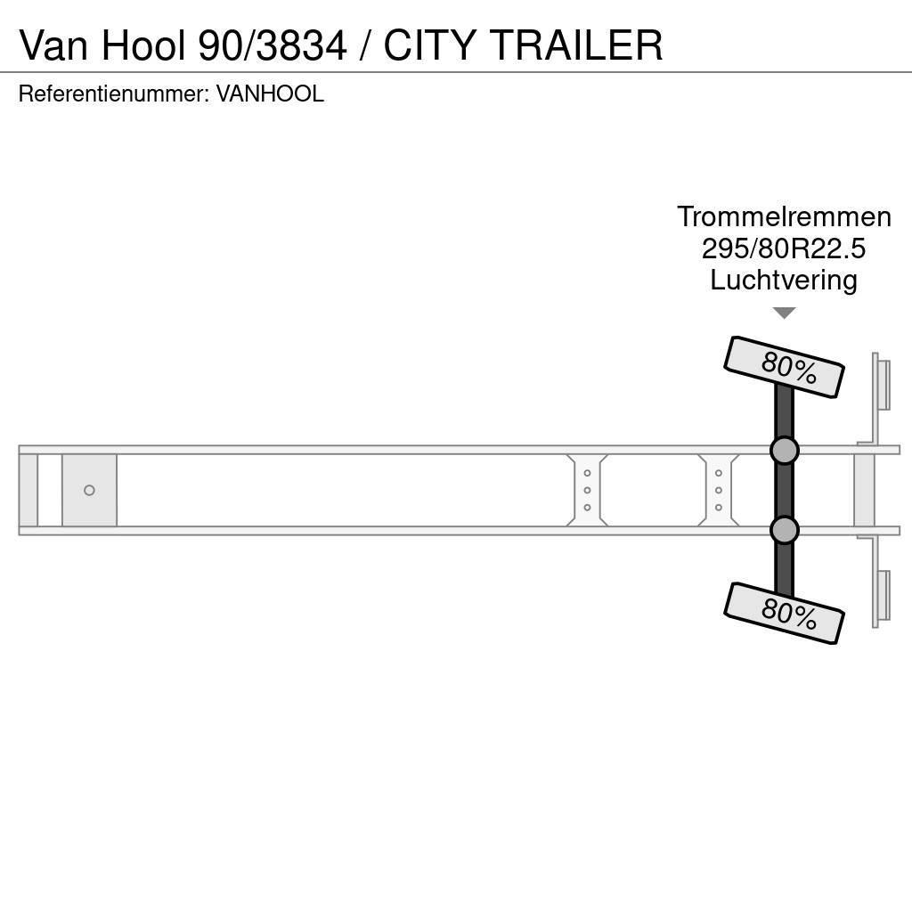 Van Hool 90/3834 / CITY TRAILER Sanduk poluprikolice