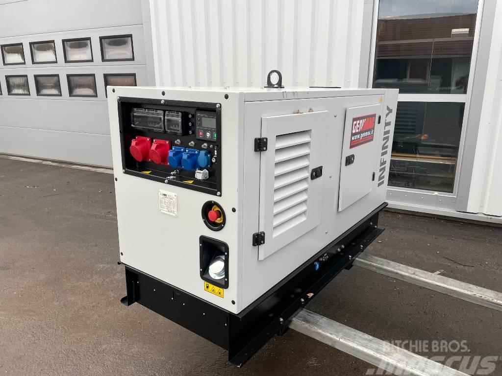 Genmac INFINITY G20PS reservkraft nytt elverk diesel 3fas Dizel generatori