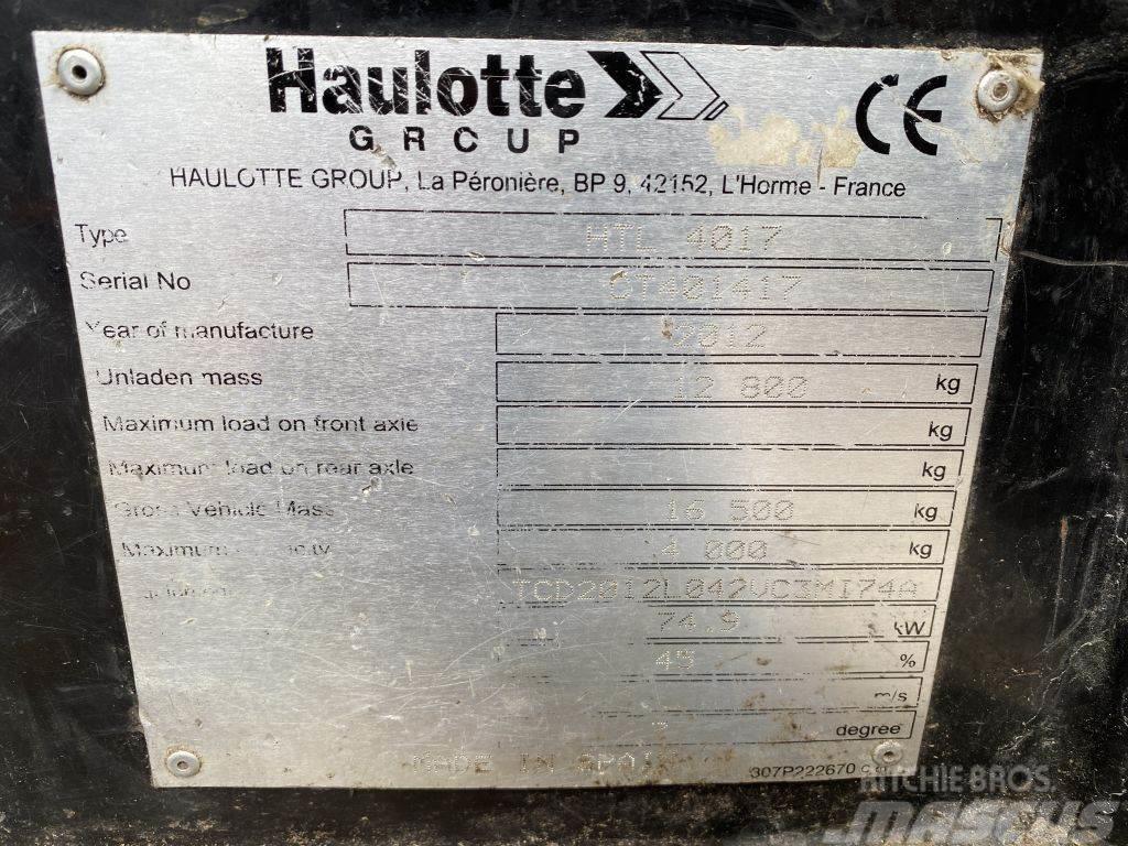 Haulotte HTL 4017 - 4X4X4 - 5.617 HOURS - 17 METER - 4.000 Teleskopski viljuškari