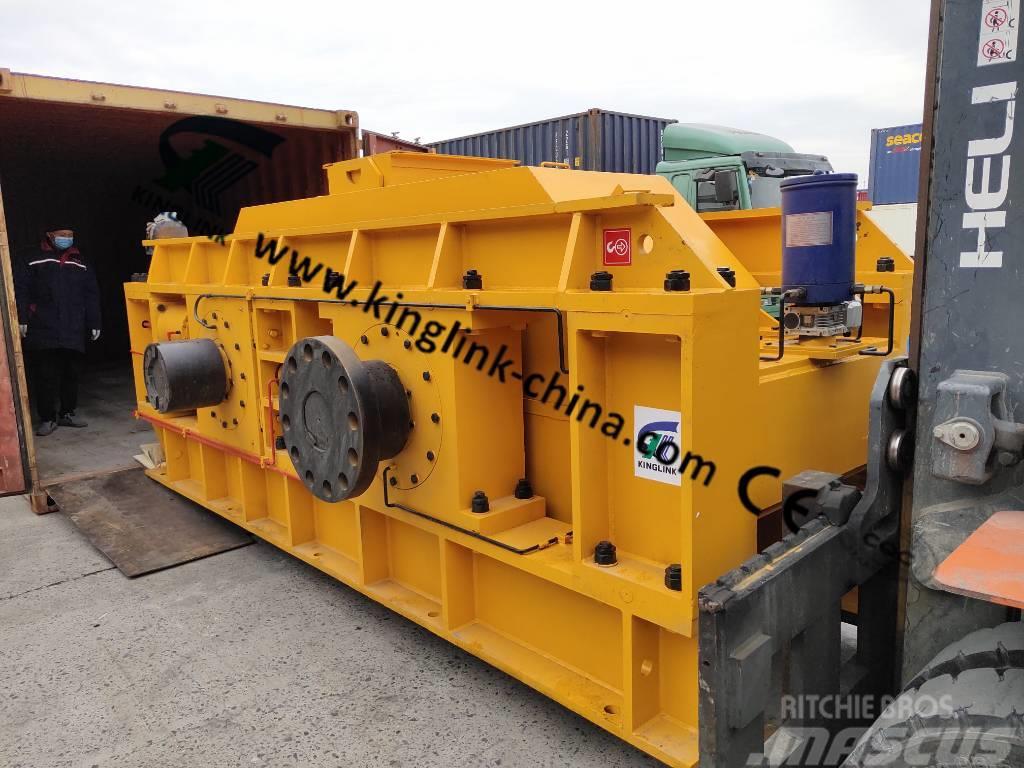 Kinglink KL-2PGS1500 Hydraulic Roller Crusher for Gold Ore Drobilice