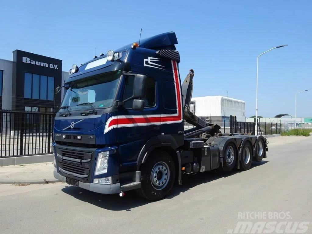 Volvo FM 460 8X2 EURO 6 HAAKSYSTEEM / PERFECT CONDITION Rol kiper kamioni sa kukom za podizanje tereta
