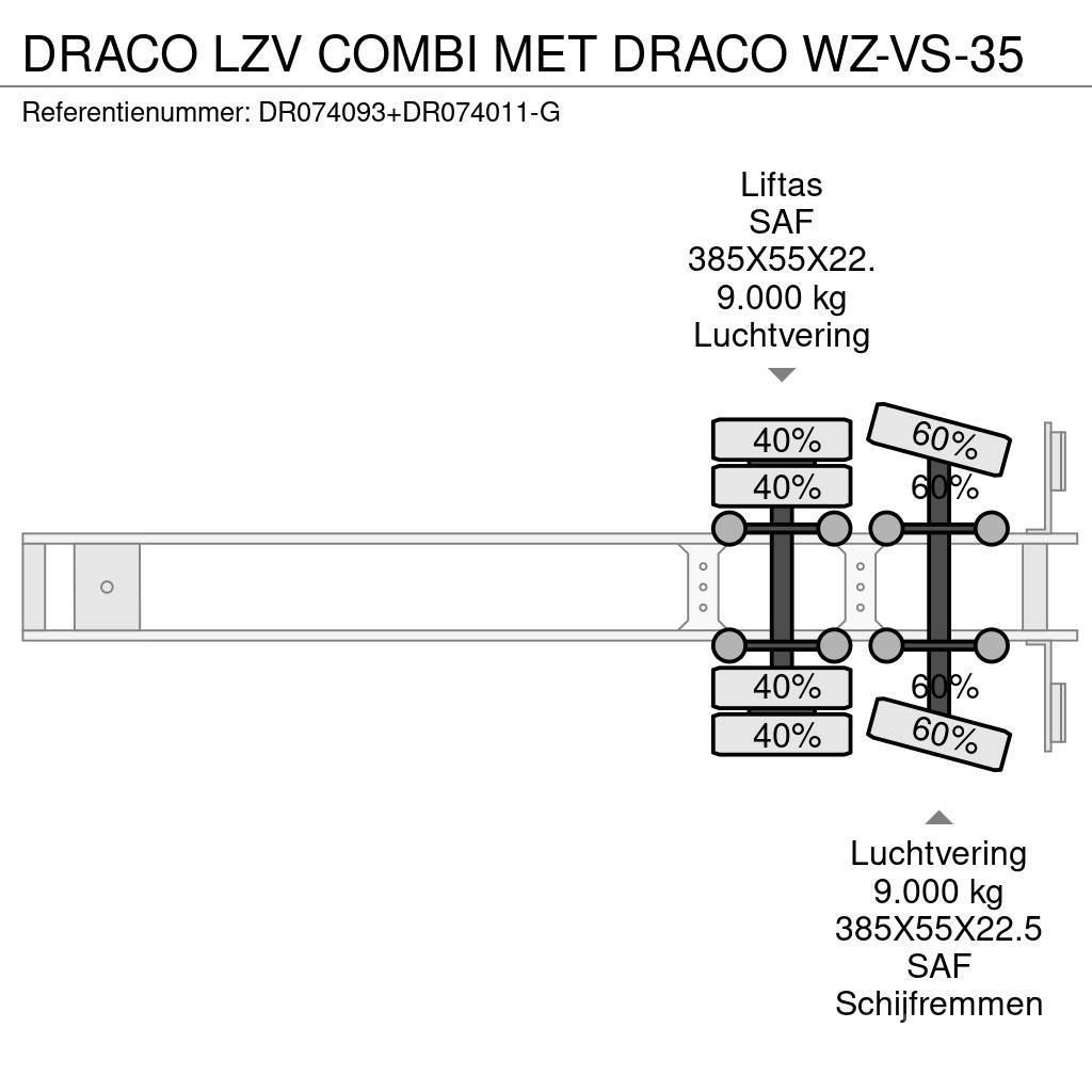 Draco LZV COMBI MET DRACO WZ-VS-35 Poluprikolice hladnjače