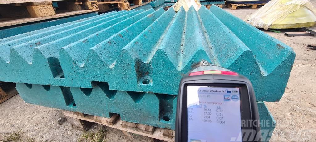 Parker RT16 jaw crusher wear plates Mobilne drobilice