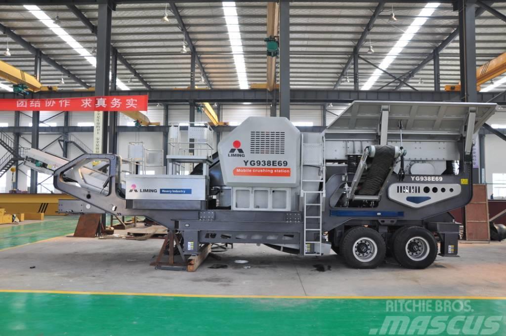 Liming PE600*900 Jaw Crusher Mobile Stone Crusher Line Mobilne drobilice