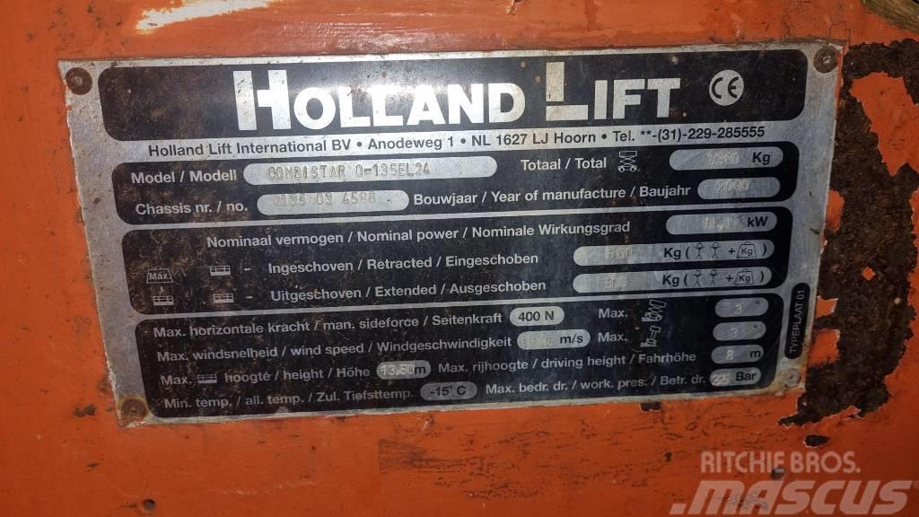 Holland Lift Q 135 EL 24 Makazaste platforme