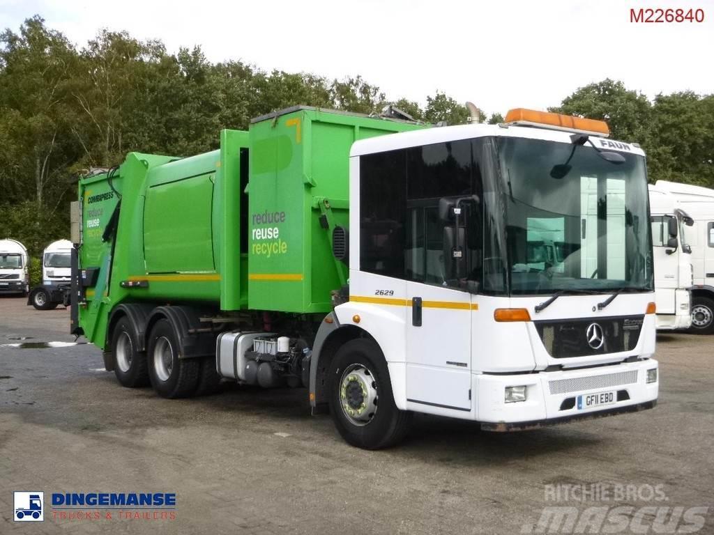 Mercedes-Benz Econic 2629LL 6x4 RHD Faun refuse truck Kamioni za otpad
