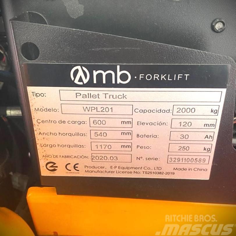  MB FORKLIFT WPL201 Nisko podizni električni viljuškar