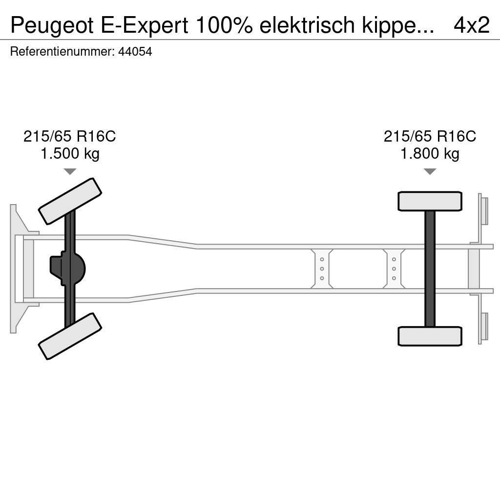 Peugeot E-Expert 100% elektrisch kippende zijlader Kamioni za otpad