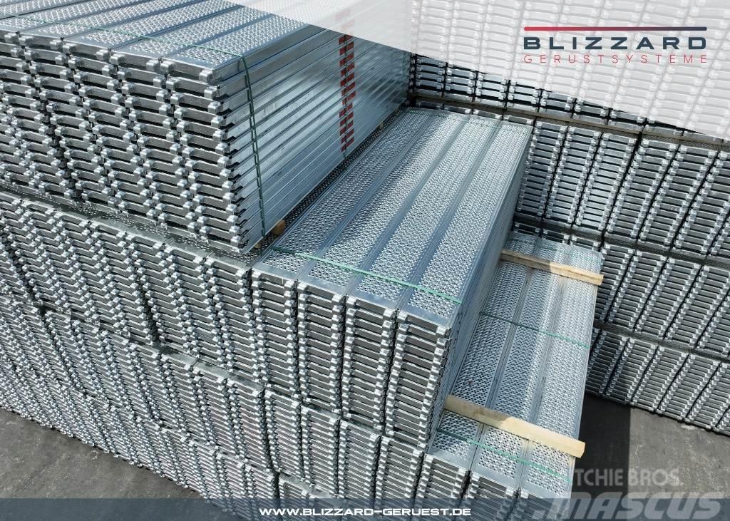  136,21 m² Neu Stahlgerüst, Stahlböden Blizzard S70 Oprema za skele