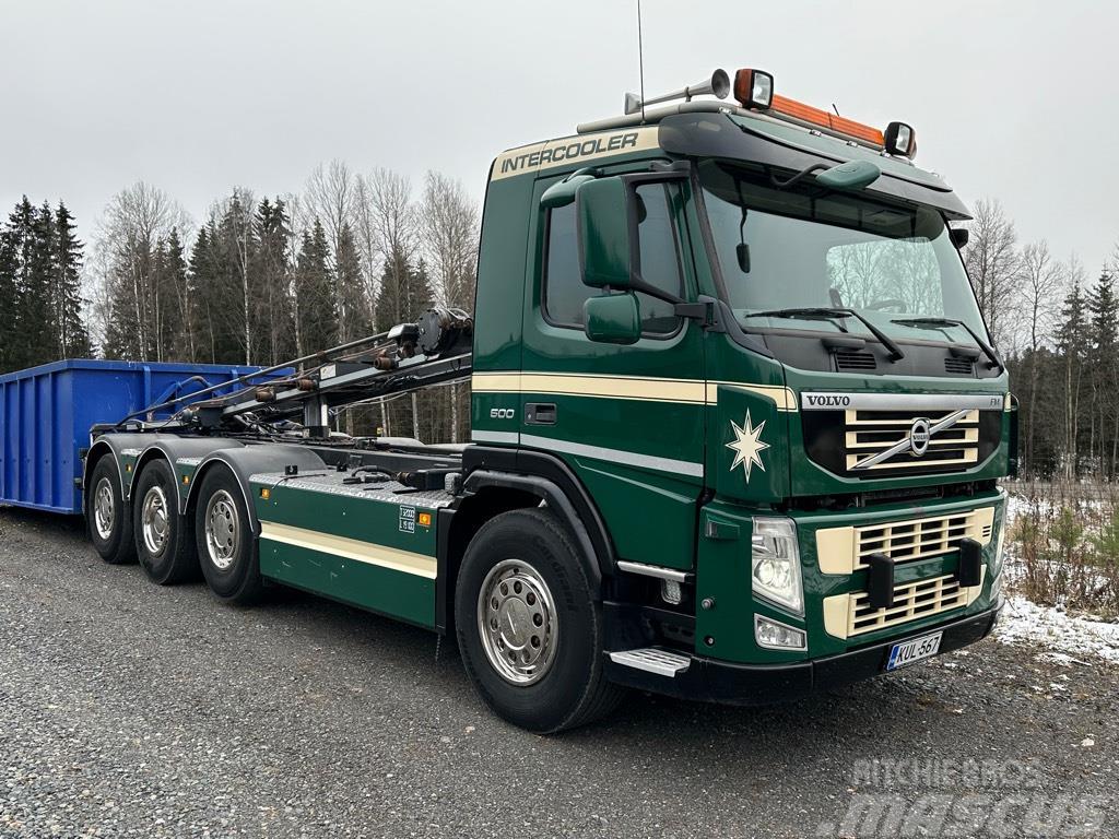 Volvo FM500 8x2*6 trippeli, vaijerilaite Kamioni za podizanje kablova