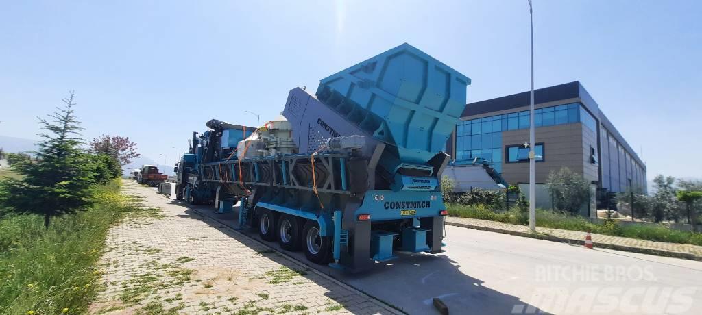 Constmach 250 TPH Mobile Jaw Crushing Plant - Stone Crusher Mobilne drobilice