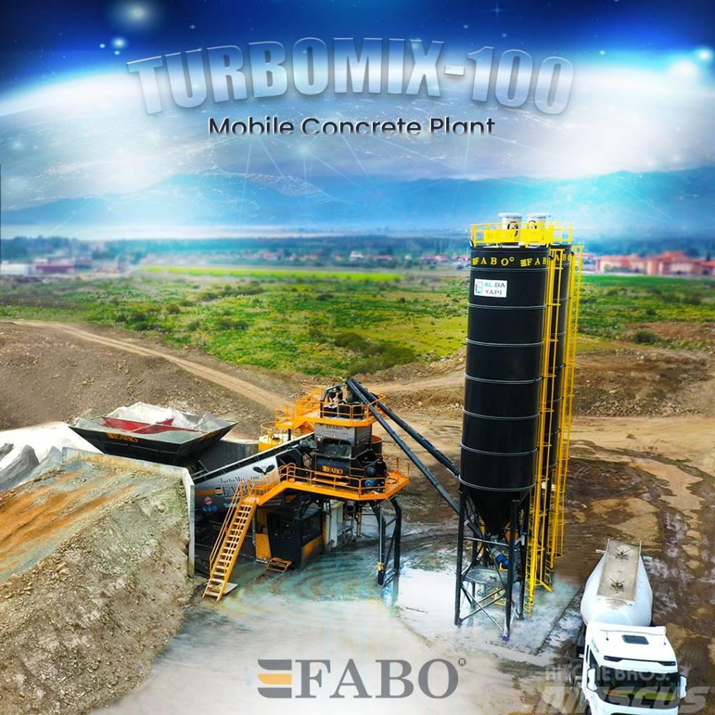  TURBOMIX-100 Mobile Concrete Batching Plant Alati za betonske radove