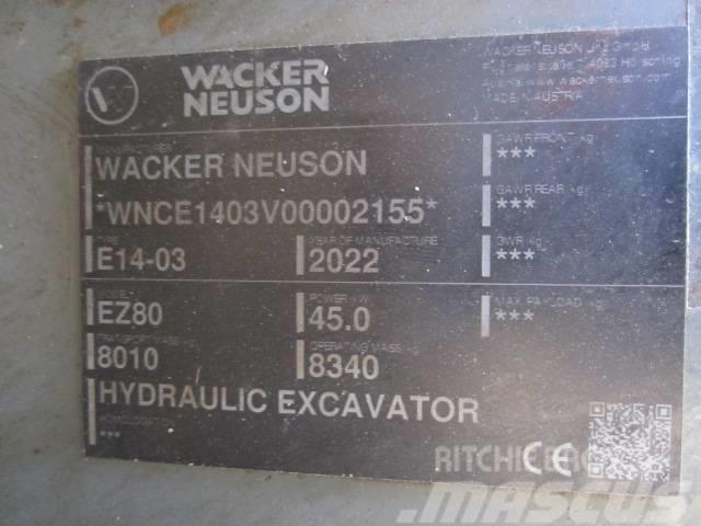 Wacker Neuson EZ 80 Midi bageri 7t – 12t