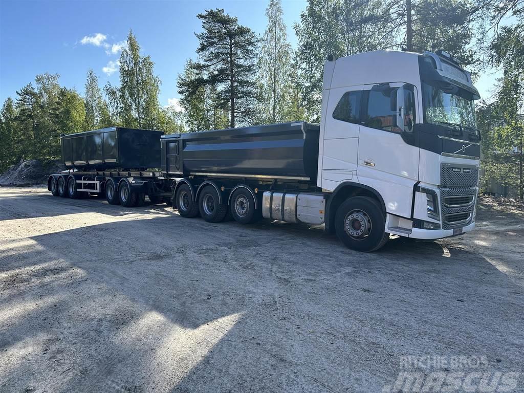 Volvo FH Siisti maansiirtoyhdistelmä Kiperi kamioni