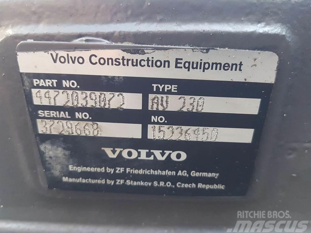 Volvo L30G-VOE15226450-ZF AV-230-Axle/Achse/As Osovine
