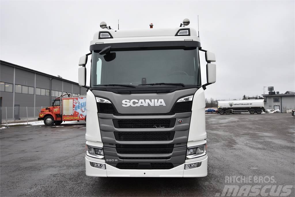 Scania R560 Super 8X4 Rol kiper kamioni sa kukom za podizanje tereta