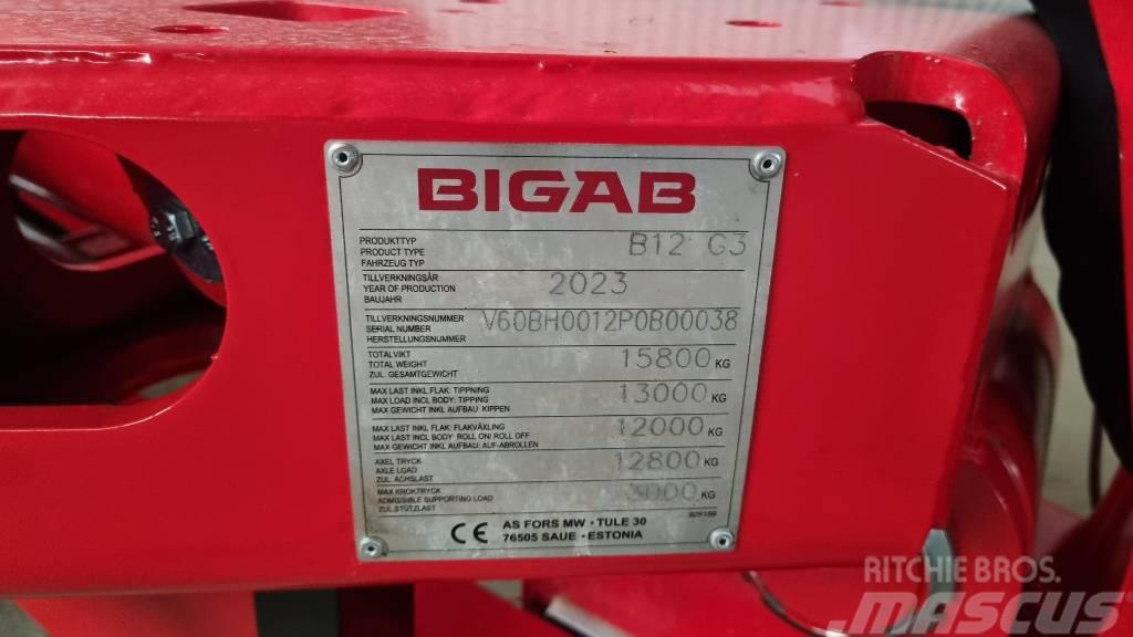 Bigab B12 Växlarvagn Prikolice za opštu namenu