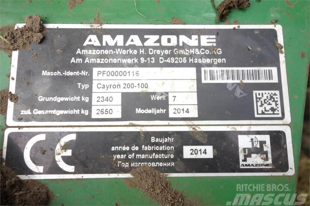 Amazone Cayron 200 5 Schar Vario Plugovi obrtači
