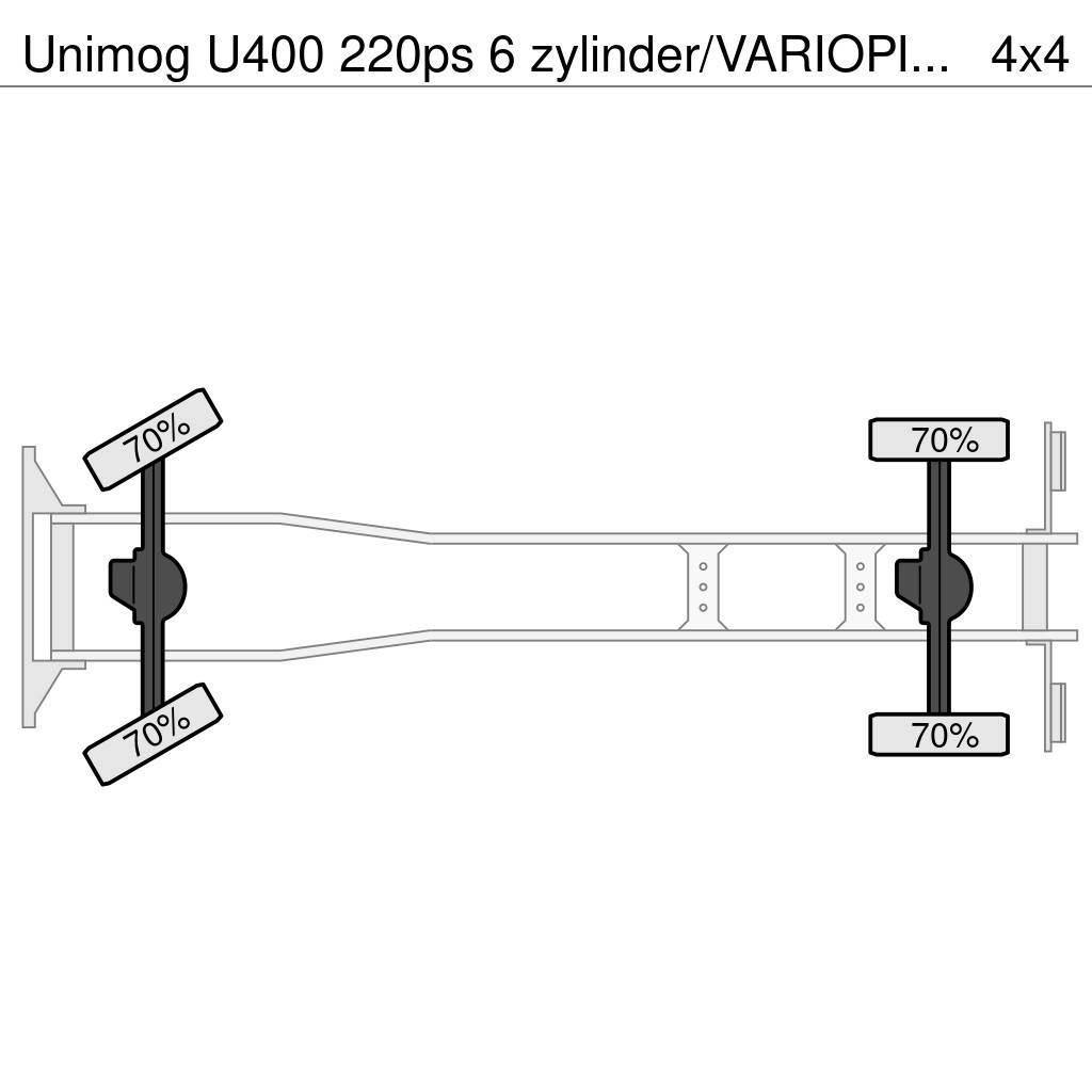 Unimog U400 220ps 6 zylinder/VARIOPILOT/HYDROSTAT/MULAG F Ostali kamioni