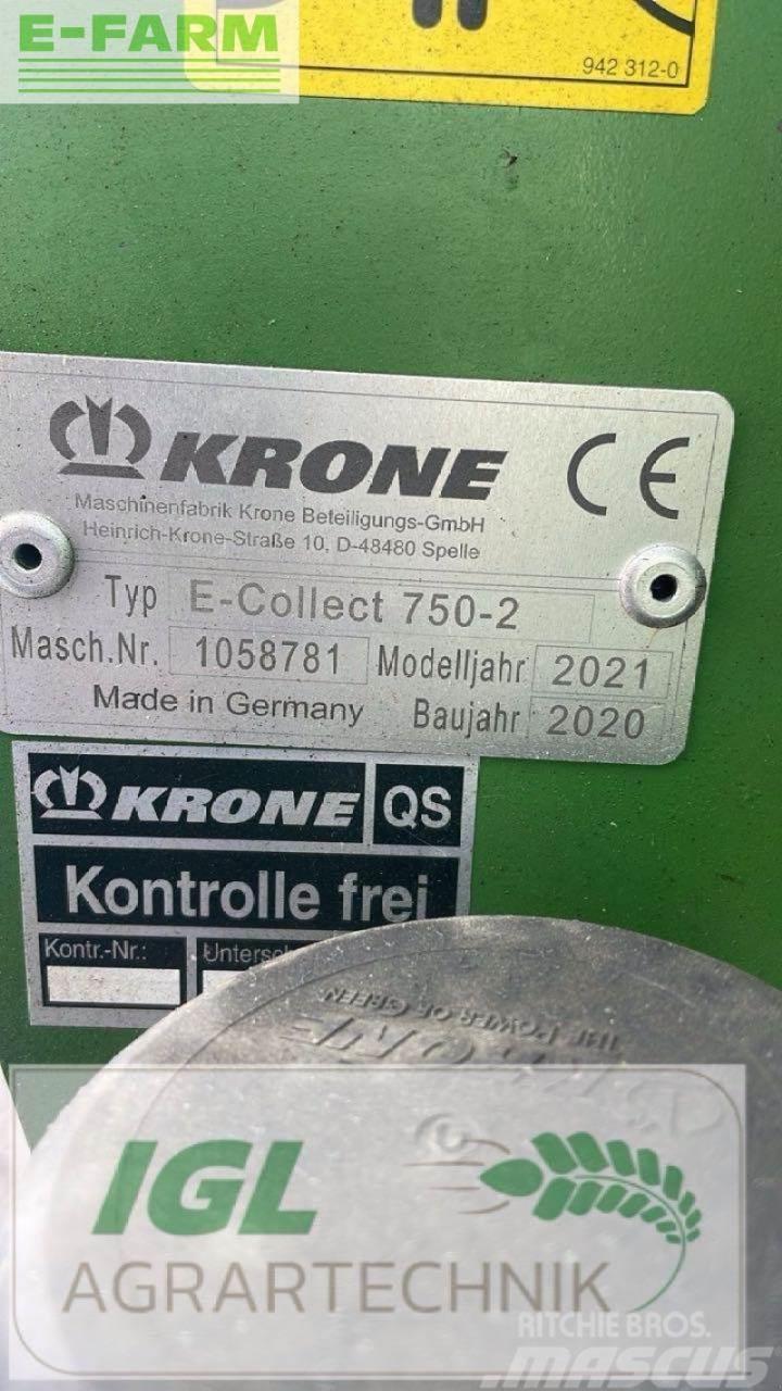 Krone easy. collect 750-2 Dodatna oprema za kombajne