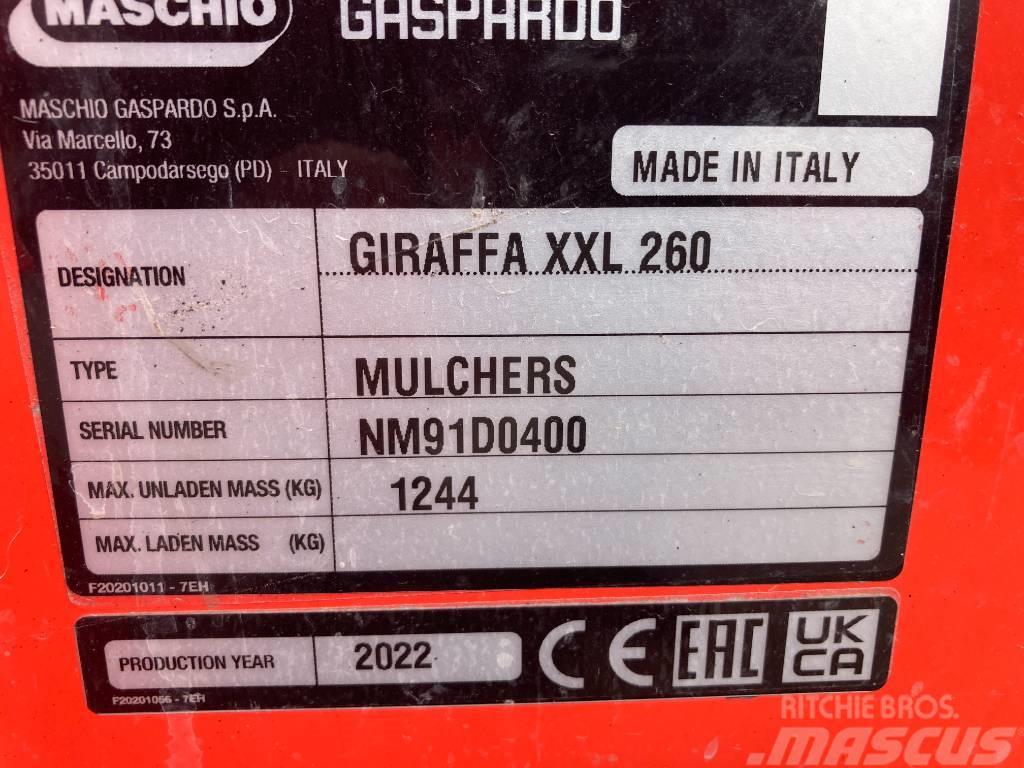 Maschio Giraffa 260 XXL HD Kosilice za livade