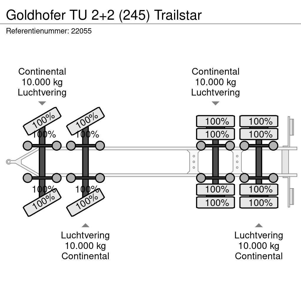 Goldhofer TU 2+2 (245) Trailstar Niski utovarivači