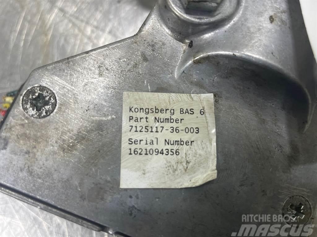 New Holland W110C-Case 7125117-Kongsberg BAS 6-Gas pedal Kabine i unutrašnjost