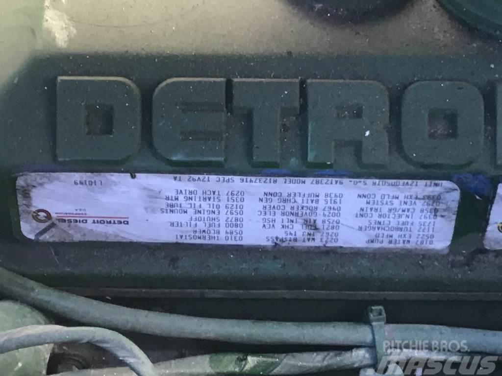 Detroit Diesel 12V92 TA GENERATOR 500KVA USED Dizel generatori