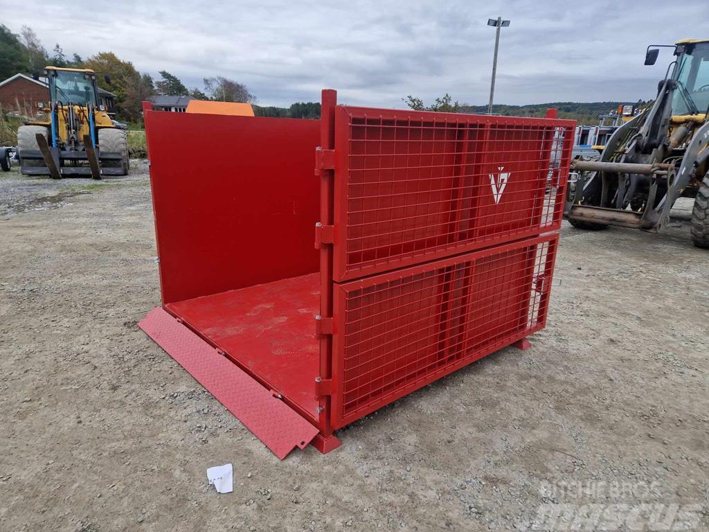  Vaaras - Container Öppningsbar stora bm Utovarivači na točkove