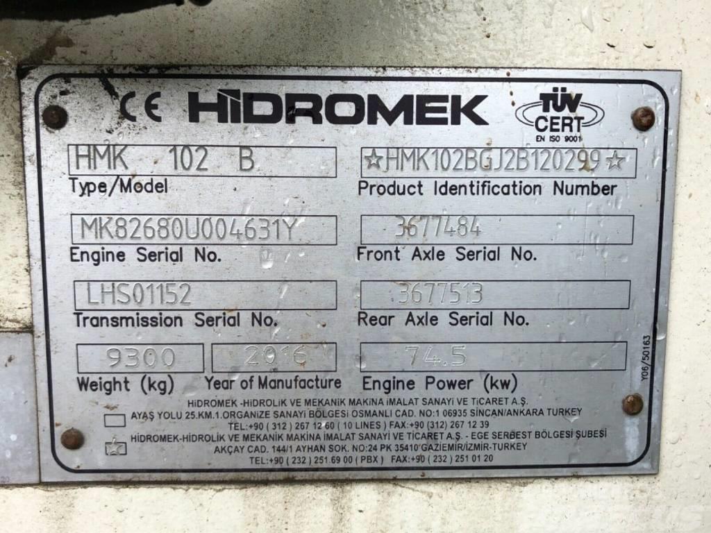 Hidromek HMK 102B Rovokopači