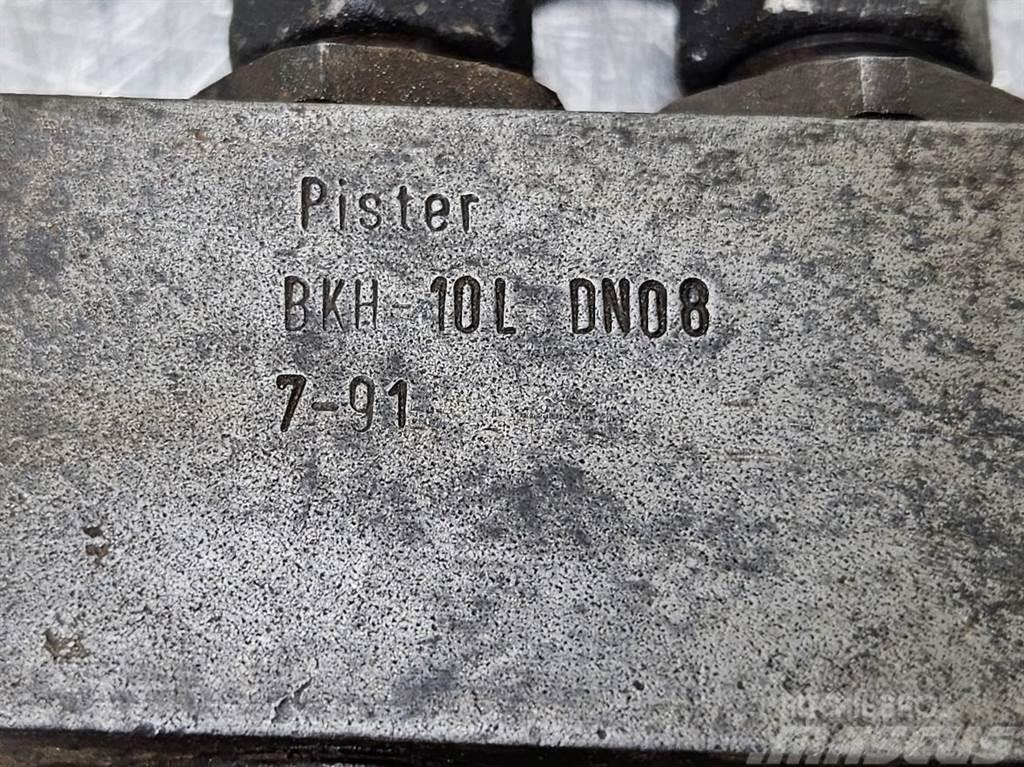 Kramer 512SL-Pister BKH-10L-Ball valve/Kugelhahn Hidraulika