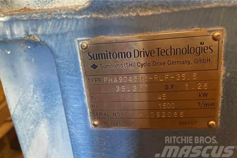 Sumitomo Industrial Gearbox 45kW Ratio 35.5 to 1 Ostali kamioni