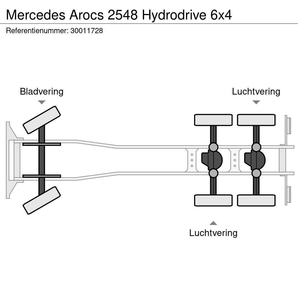 Mercedes-Benz Arocs 2548 Hydrodrive 6x4 Kamioni-šasije