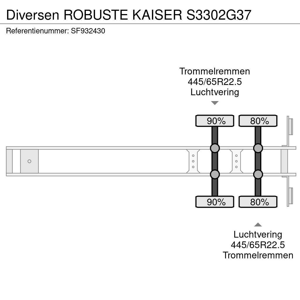 Robuste Kaiser S3302G37 Kiper poluprikolice