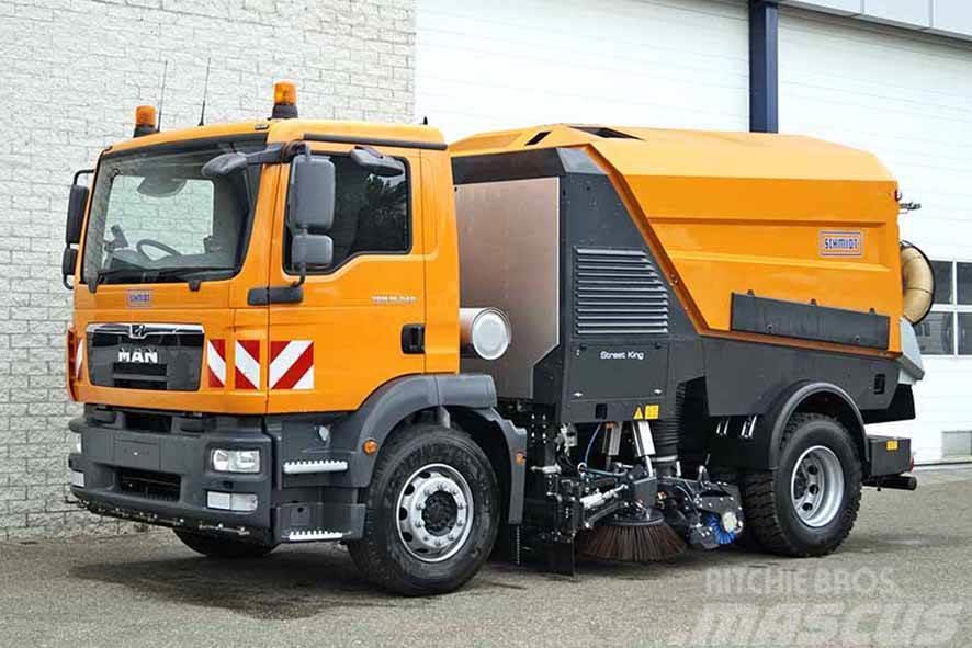 MAN TGM 18.240 SWEEPER TRUCK L+R Polovni kamioni za čišćenje