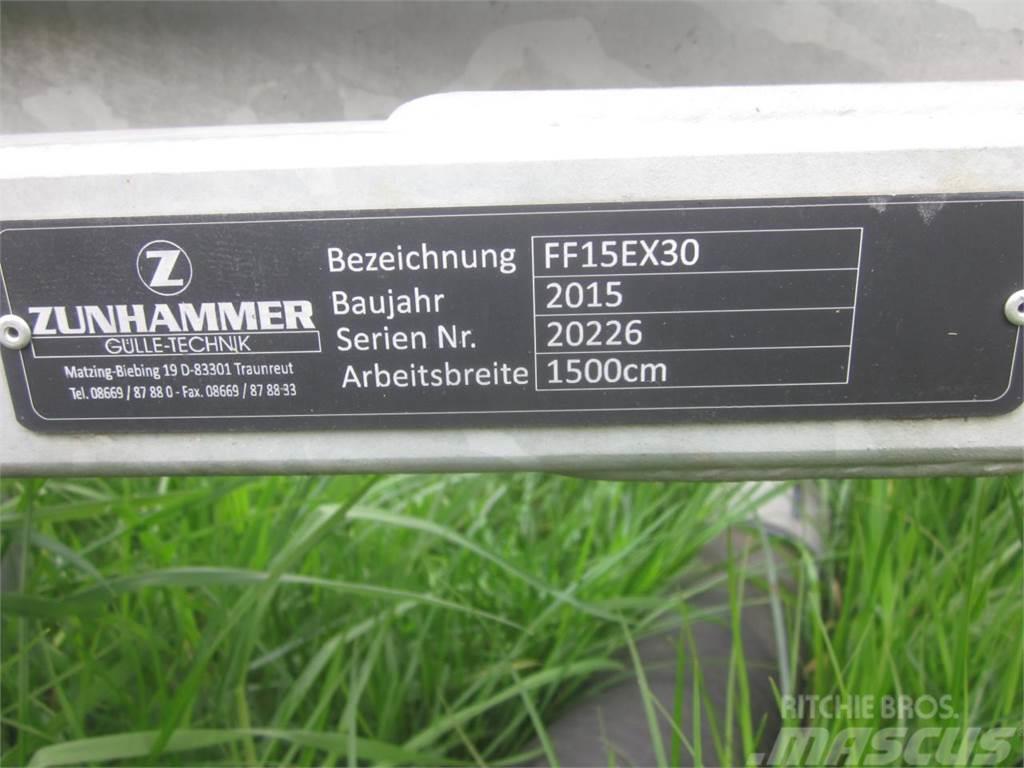 Zunhammer FF15EX30 Schleppschuh Verteiler Gestänge, 15 m, VO Rasturači đubriva