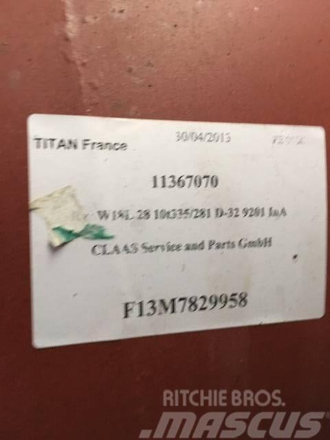 Titan Claas velgen W18L28 Gume, točkovi i felne