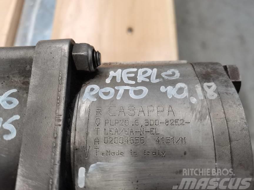 Merlo 40.18 Roto {power steering pump Casappa} Hidraulika