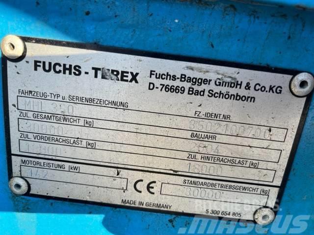 Terex Fuchs MHL350 Bageri za prenos primarnih/sekundarnih sirovina