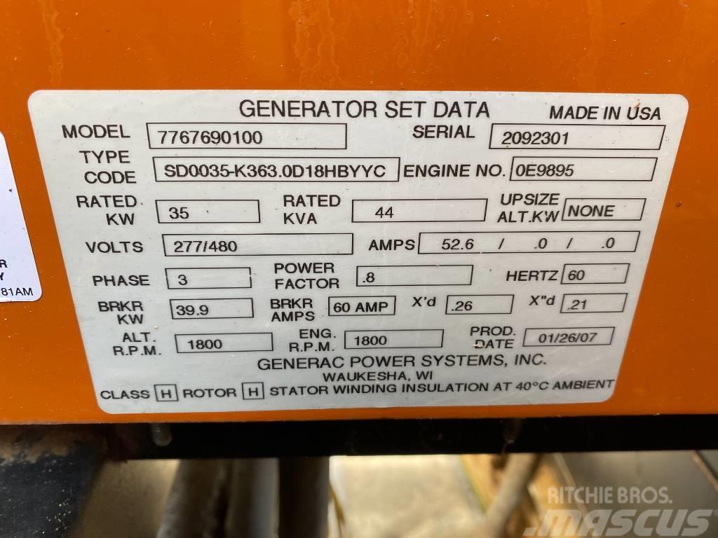Generac 35 KW Dizel generatori