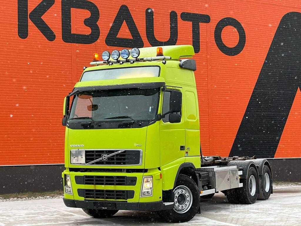 Volvo FH 480 6x2 FULL STEEL / BIG AXLE / HIAB 20 ton / L Rol kiper kamioni sa kukom za podizanje tereta
