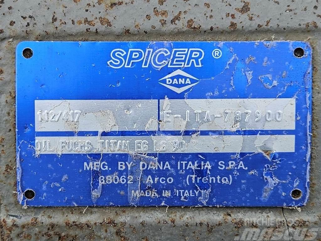Atlas Weycor AR580-Spicer Dana 112/417-Axle/Achse/As Osovine