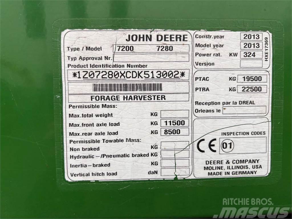 John Deere 7280 Mašine za stočnu hranu sa sopstvenim pogonom