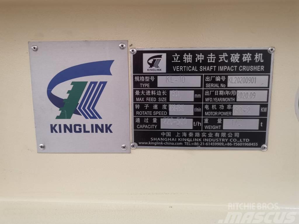 Kinglink Barmac VSI crusher KL-10 | Mineral Concrete Sands Drobilice