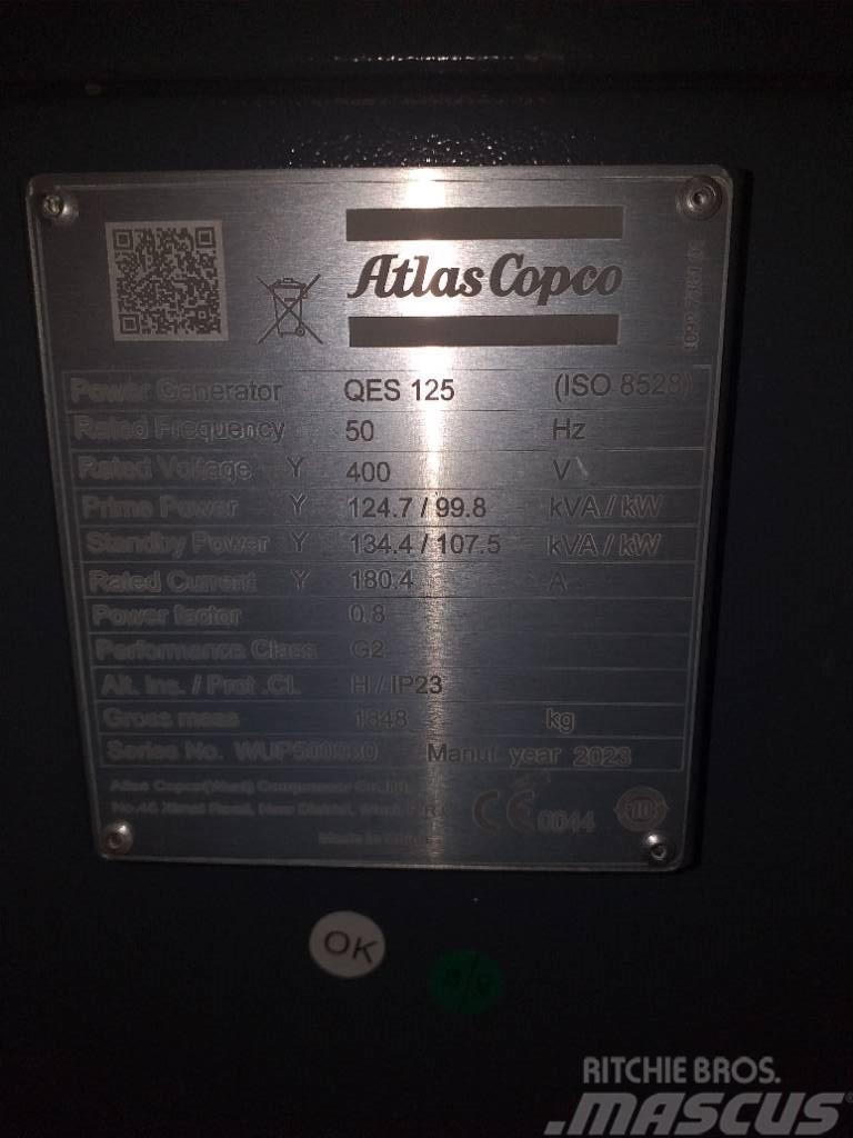Atlas Copco QES125 Dizel generatori