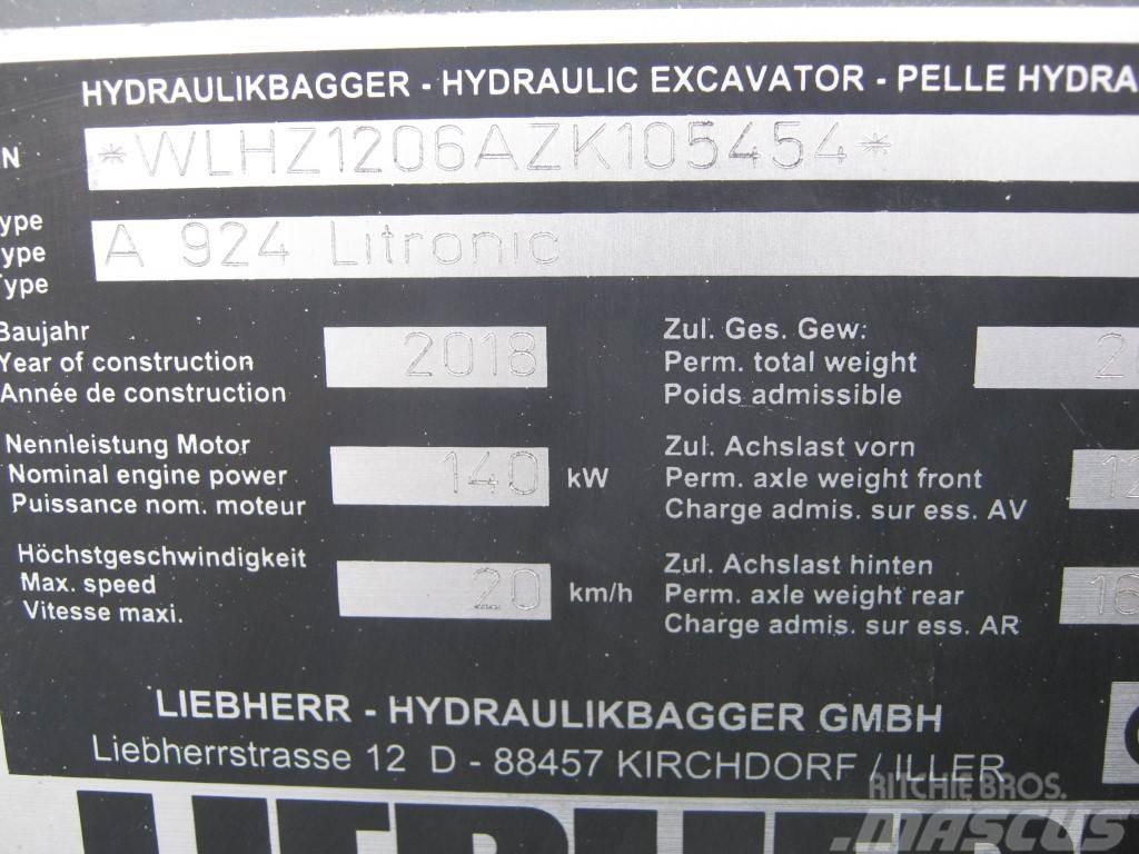 Liebherr A 924 Litronic Bageri točkaši