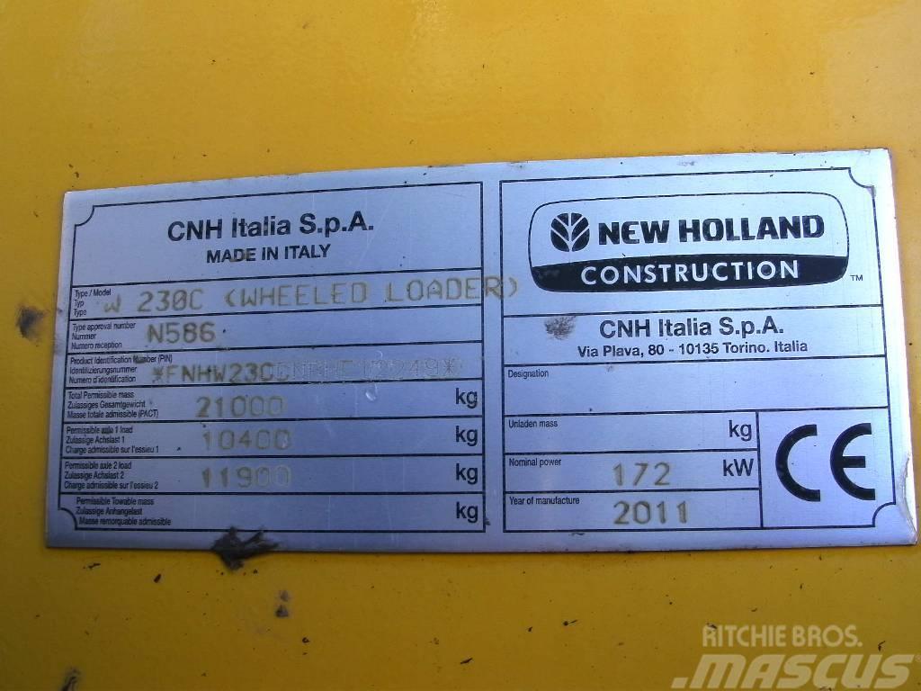New Holland W 230 C Utovarivači na točkove