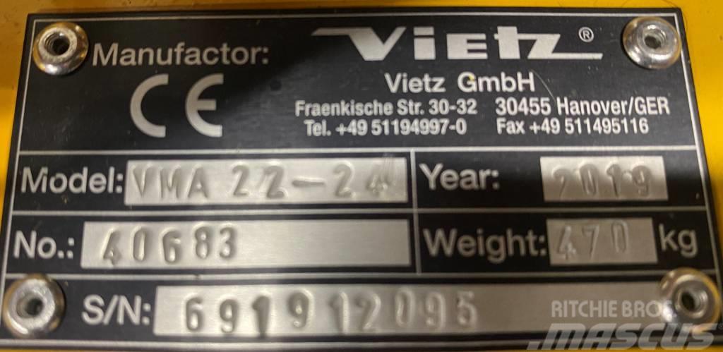 Vietz VMA Mandrel 22-24" Oprema za cevovod