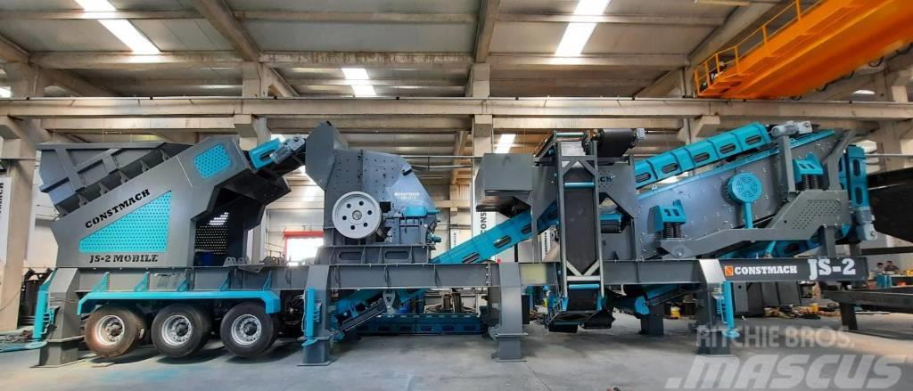 Constmach 250-300 tph Mobile Impact Crushing Plant Mobilne drobilice